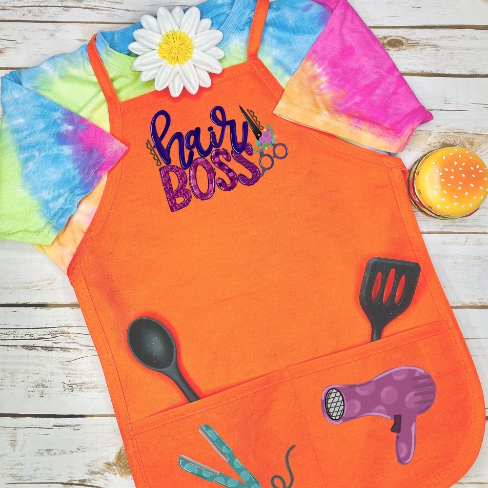 Hair Boss Kids Apron - Petite & Sassy Designs