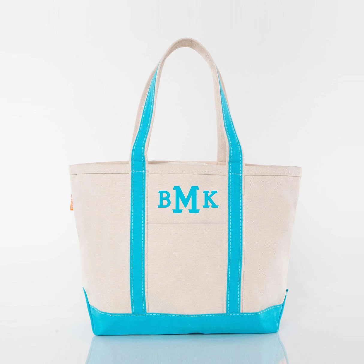Turquoise Medium Classic Tote - Petite & Sassy Designs
