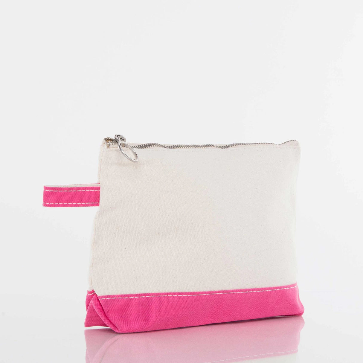 Hot Pink Makeup Bag - Petite & Sassy Designs