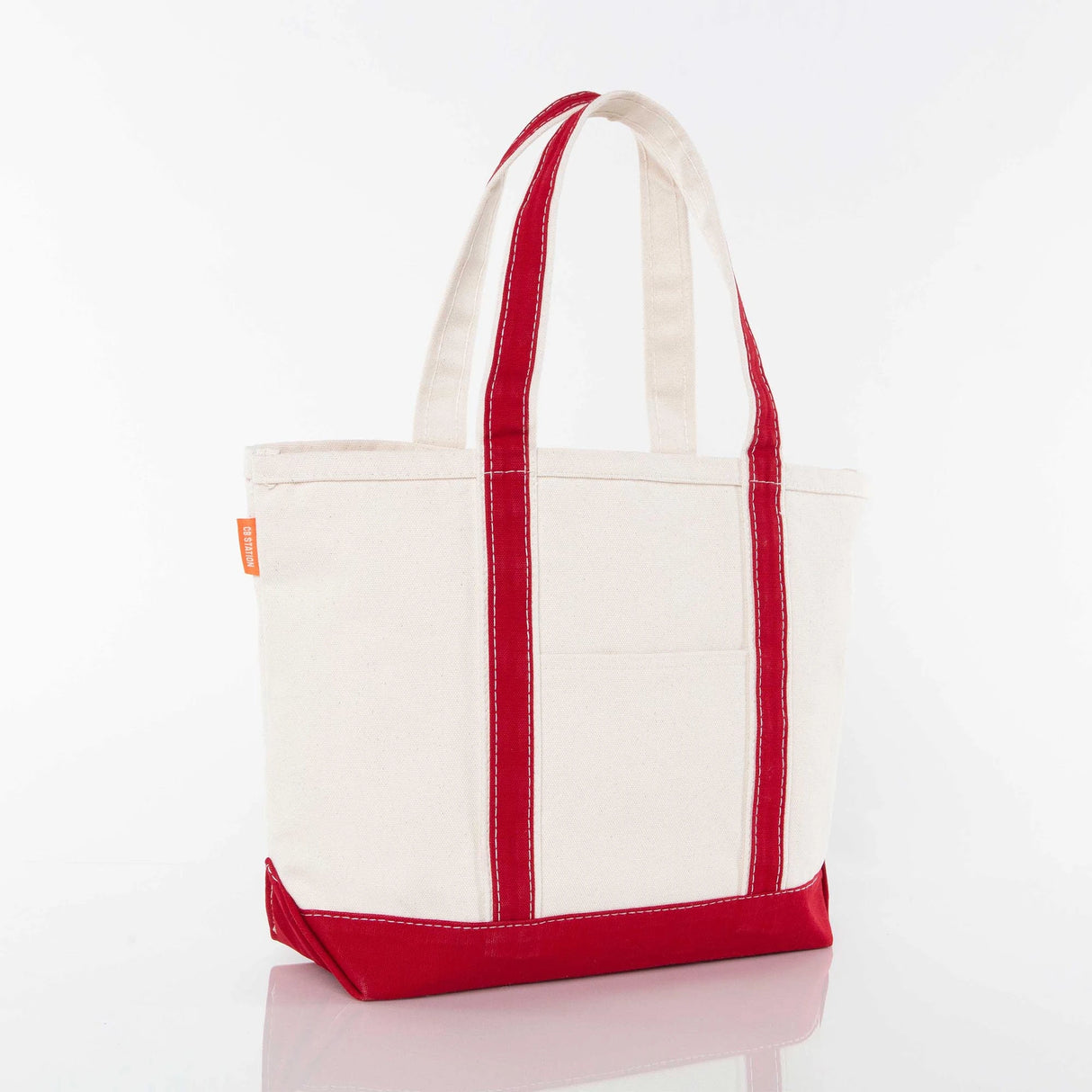 Red Medium Classic Tote - Petite & Sassy Designs