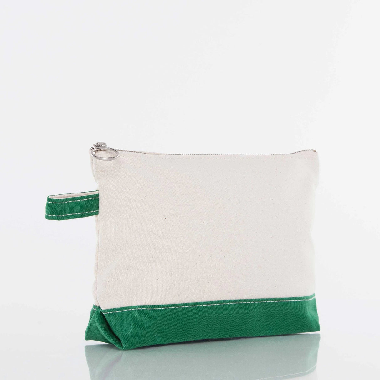 Green Makeup Bag - Petite & Sassy Designs
