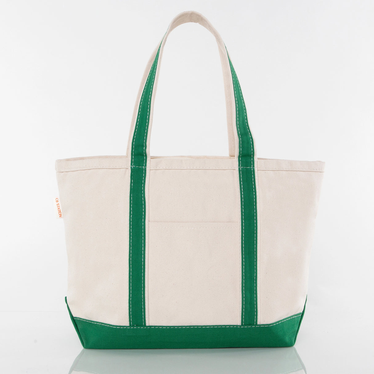 Green Medium Classic Tote - Petite & Sassy Designs