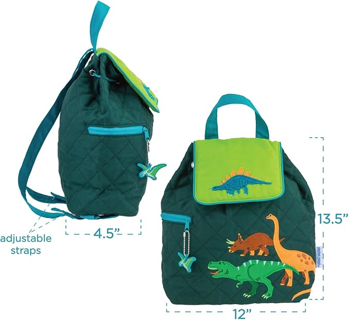Zoo Animals Quilted Backpack - Petite & Sassy Designs