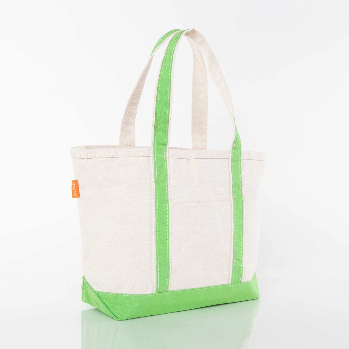 Lime Green Medium Classic Tote - Petite & Sassy Designs