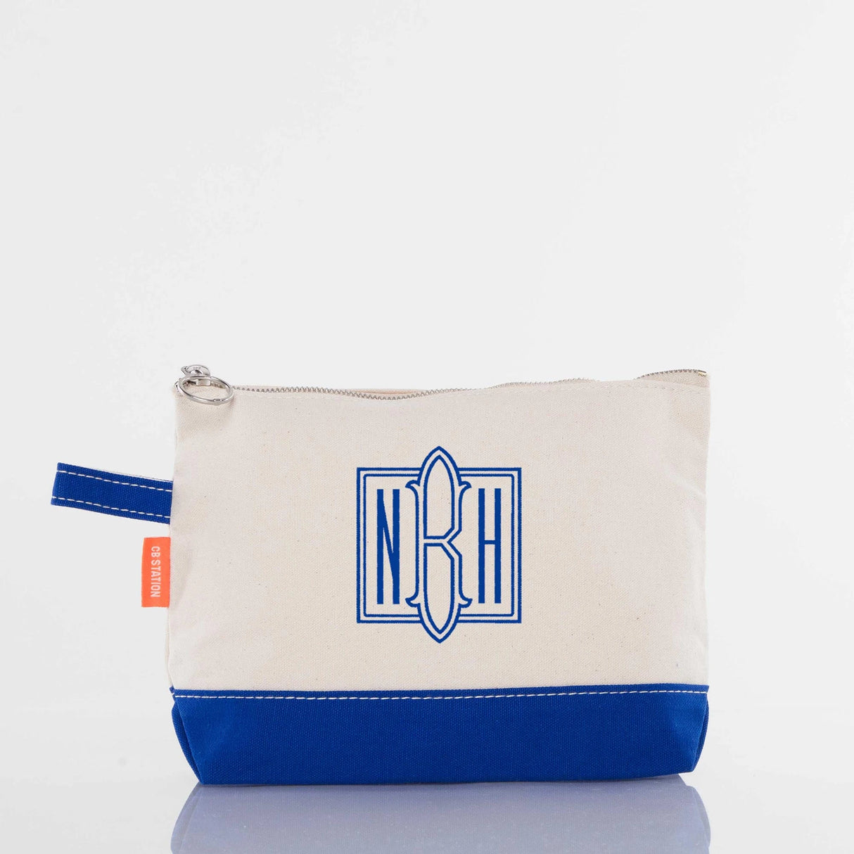 Royal Blue Makeup Bag - Petite & Sassy Designs