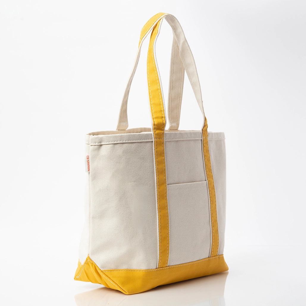 Yellow Medium Classic Tote - Petite & Sassy Designs