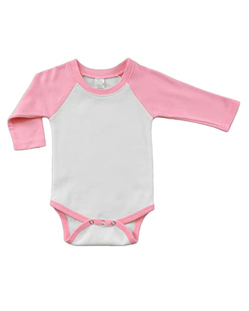 Infant Long Sleeve Raglan Bodysuit - Petite & Sassy Designs
