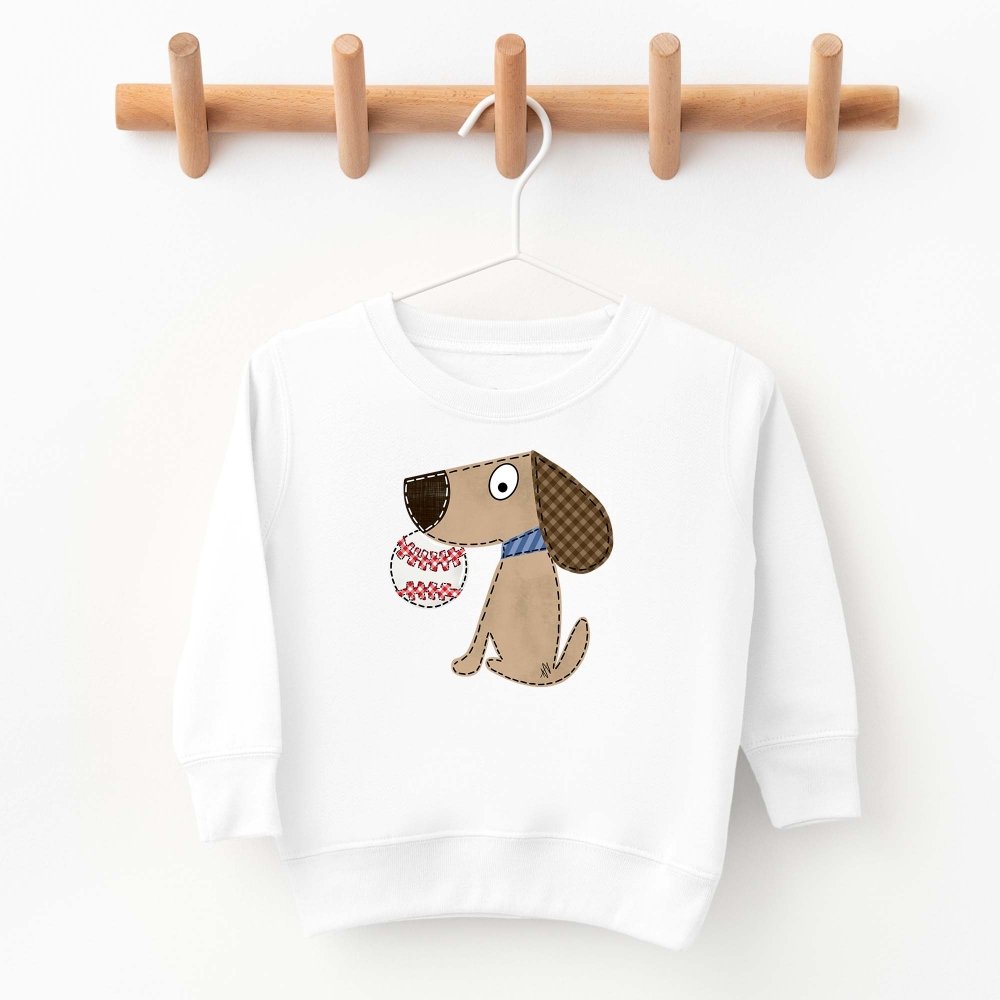 Baseabll Dog Sweatshirt - Petite & Sassy Designs