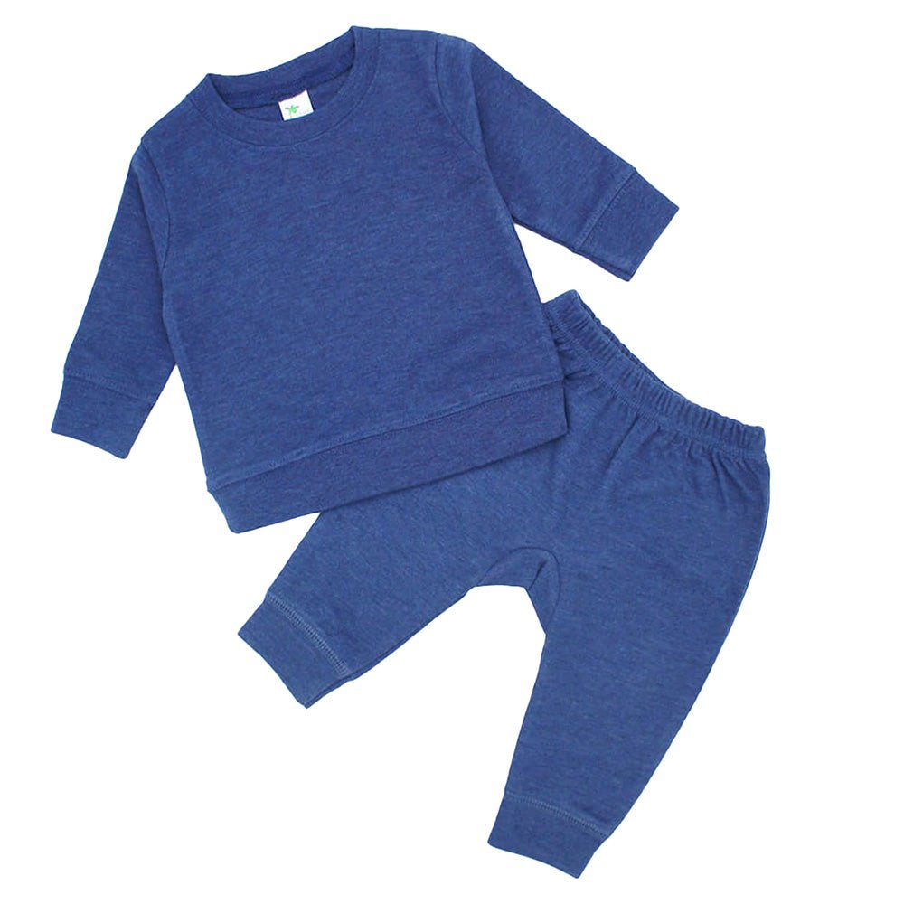 Personalized Baby Jogger Set - Blue - Petite & Sassy Designs