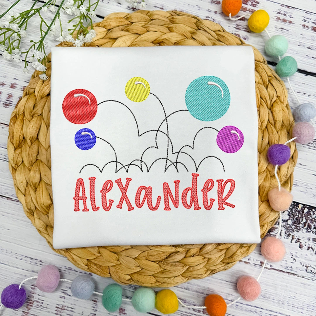 Bouncing Balls Tee - Petite & Sassy Designs