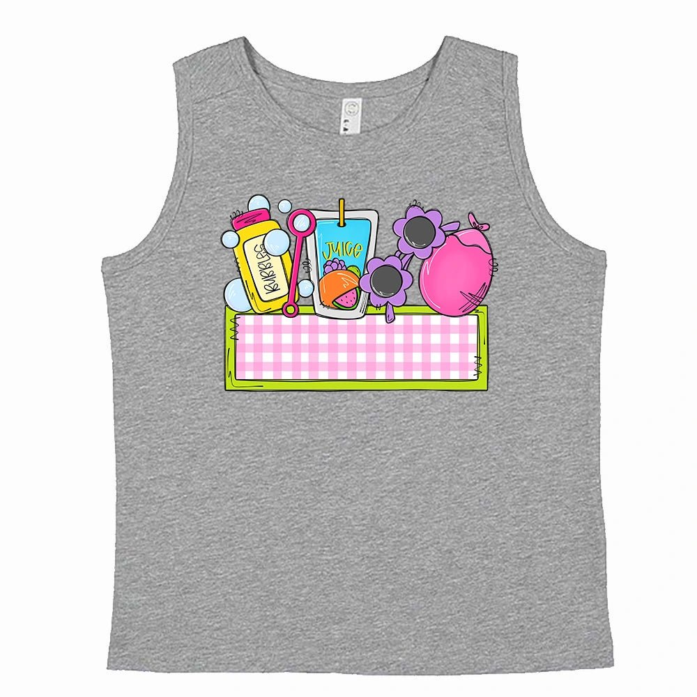 Personalized Girls Summer Fun Tank Top - Petite & Sassy Designs