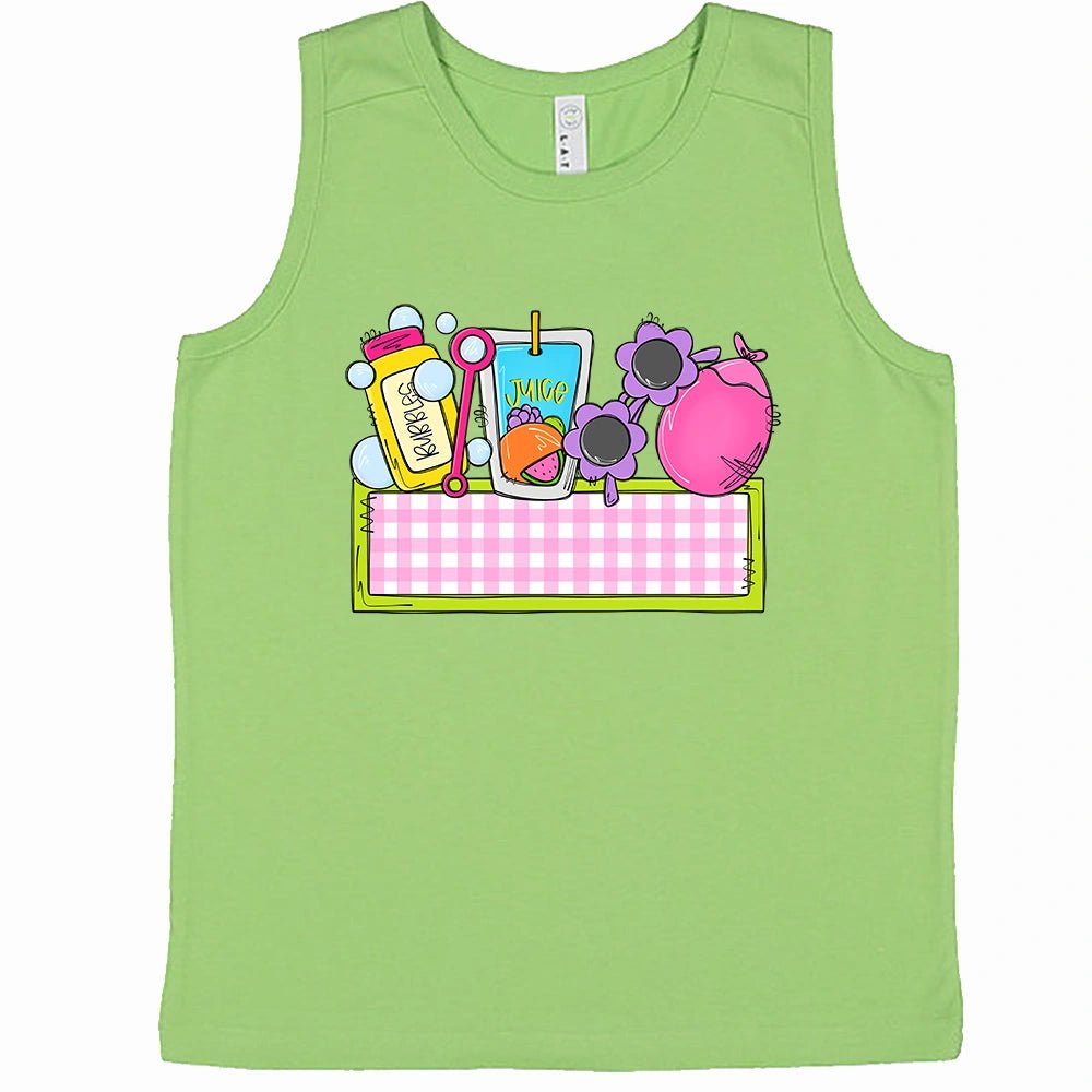 Personalized Girls Summer Fun Tank Top - Petite & Sassy Designs