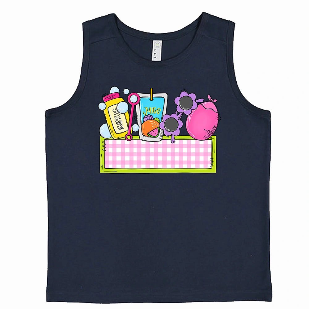 Personalized Girls Summer Fun Tank Top - Petite & Sassy Designs