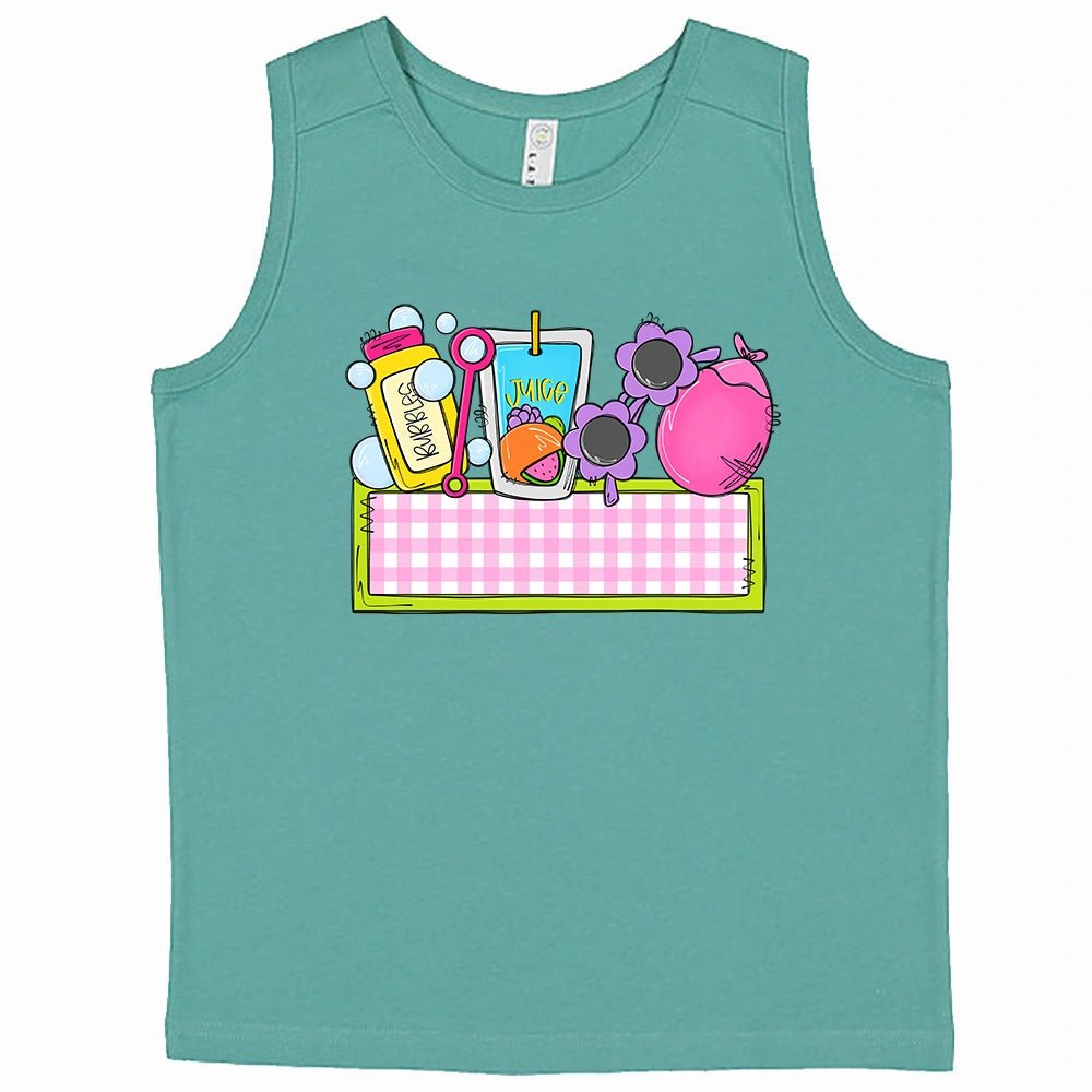 Personalized Girls Summer Fun Tank Top - Petite & Sassy Designs