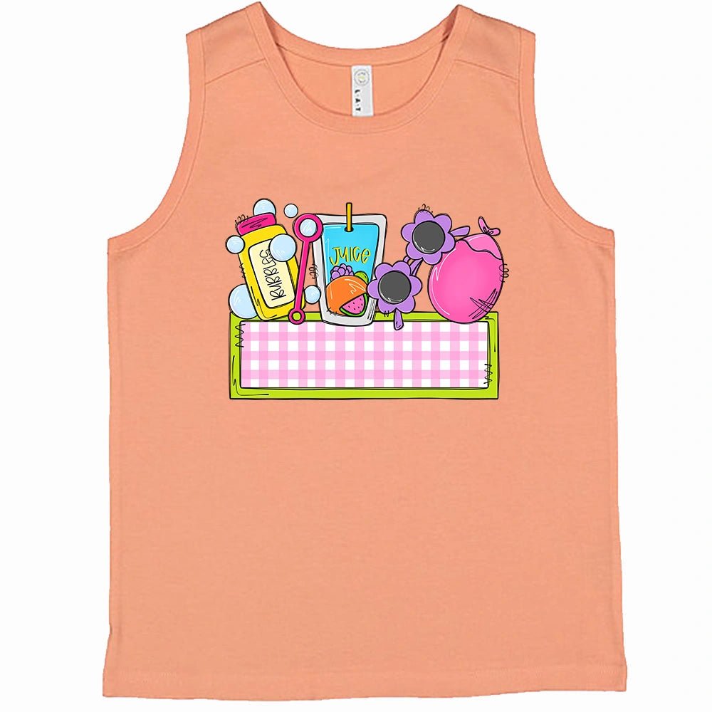 Personalized Girls Summer Fun Tank Top - Petite & Sassy Designs