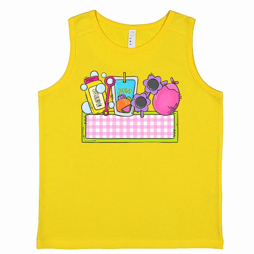 Personalized Girls Summer Fun Tank Top - Petite & Sassy Designs