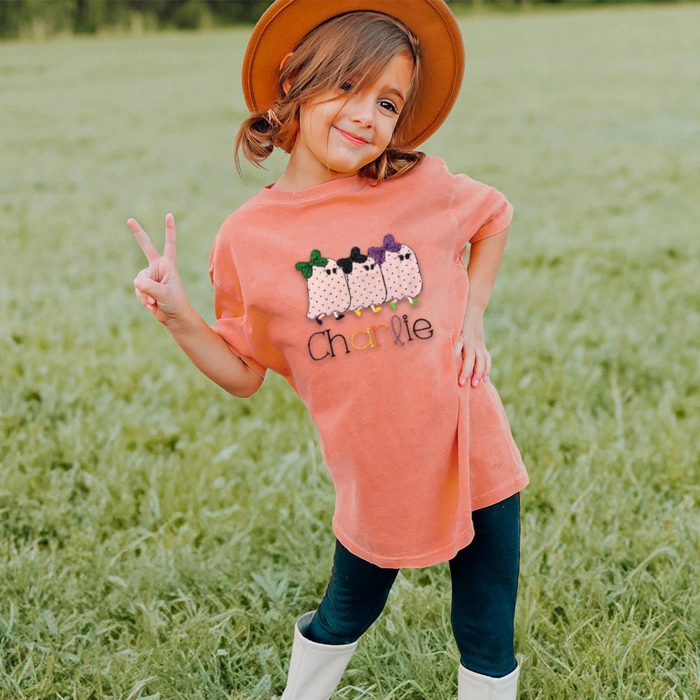 Walking Ghost Comfor Colors T-shirt - Petite & Sassy Designs