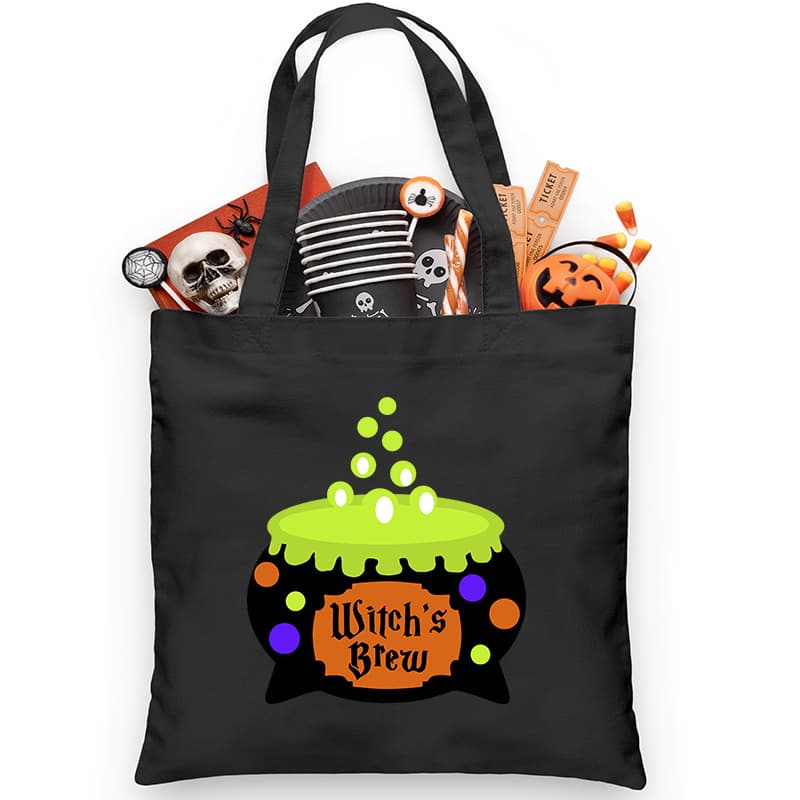 Witches Cauldron Trick or Treat Bag - Petite & Sassy Designs
