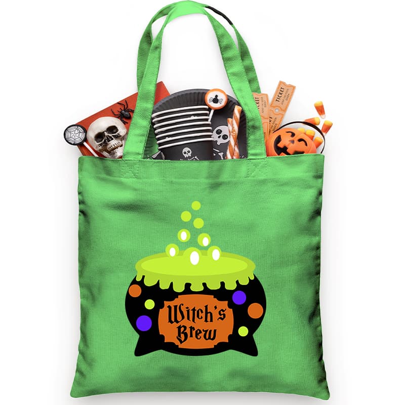 Witches Cauldron Trick or Treat Bag - Petite & Sassy Designs