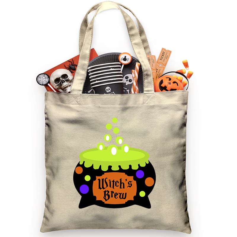 Witches Cauldron Trick or Treat Bag - Petite & Sassy Designs