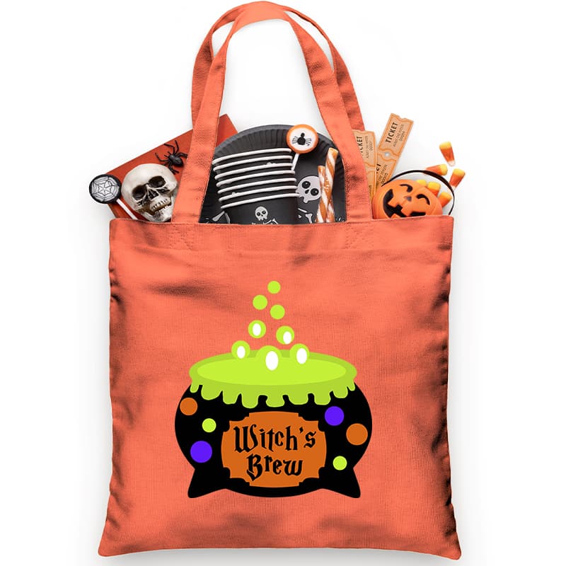 Witches Cauldron Trick or Treat Bag - Petite & Sassy Designs