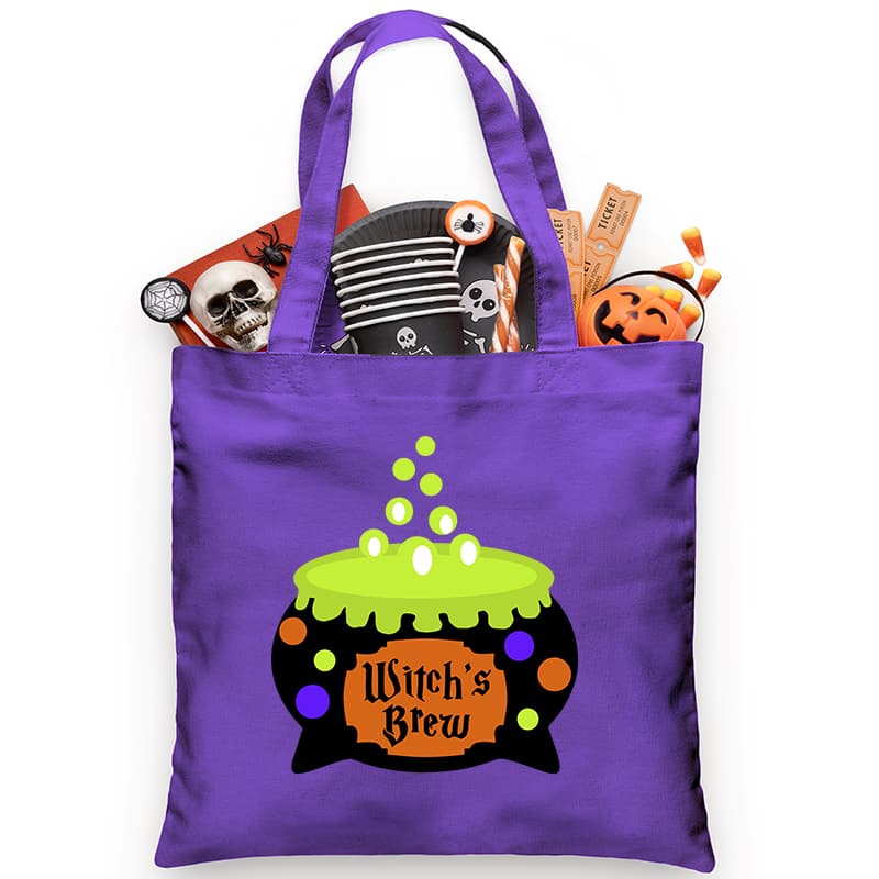 Witches Cauldron Trick or Treat Bag - Petite & Sassy Designs