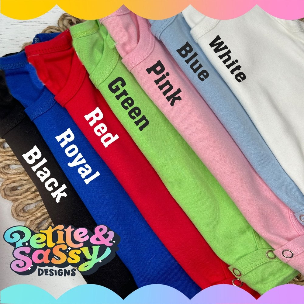 Personalized Beach Trio Tank Bodysuit - Petite & Sassy Designs