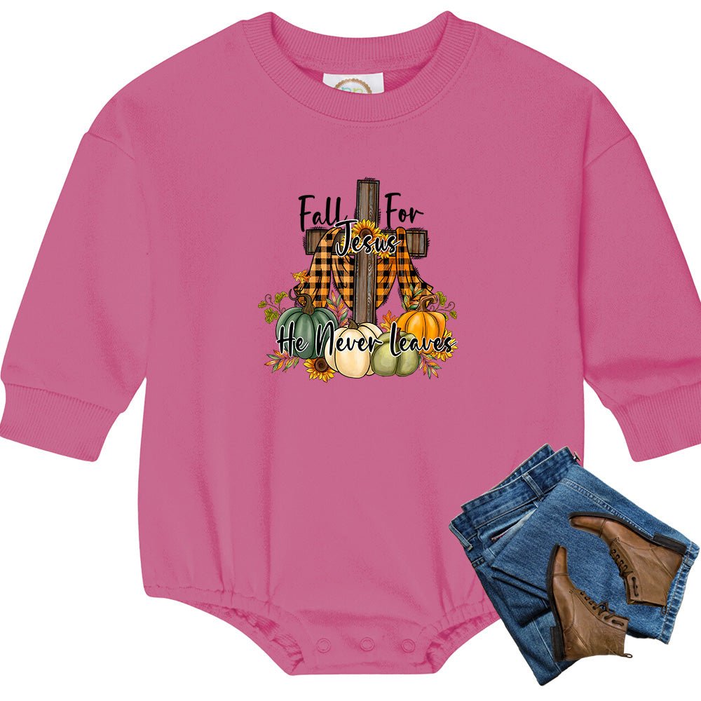 Fall For Jesus Sweatshirt Bubble - Petite & Sassy Designs