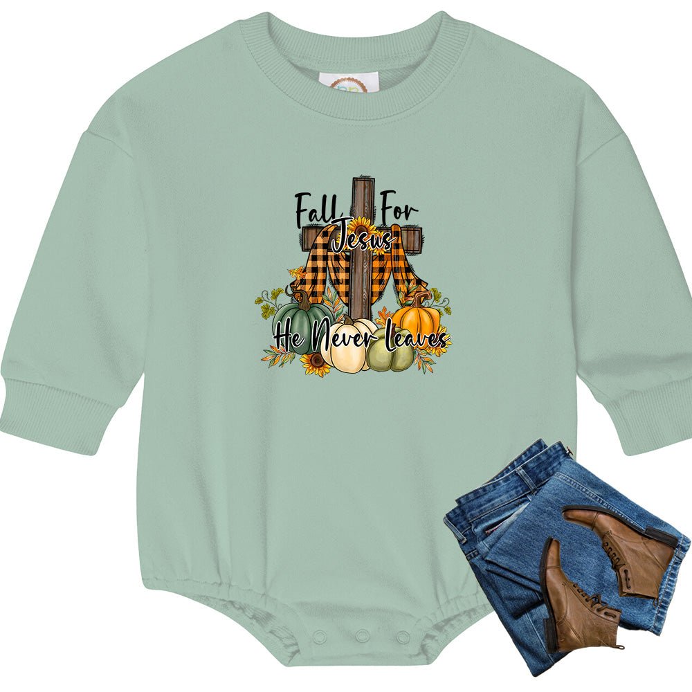 Fall For Jesus Sweatshirt Bubble - Petite & Sassy Designs