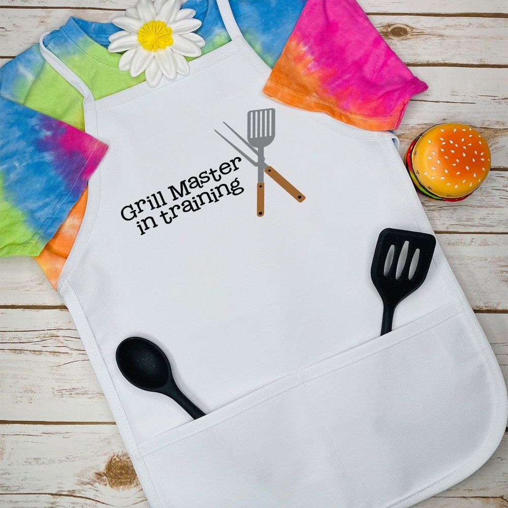 Kids Grill Master Apron - Petite & Sassy Designs