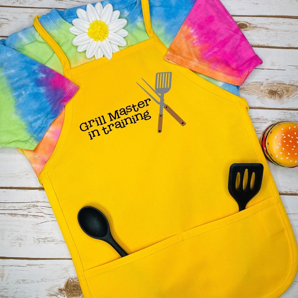 Kids Grill Master Apron - Petite & Sassy Designs