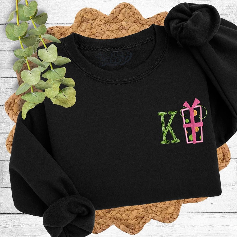 Gift Monogram Sweatshirt - Petite & Sassy Designs