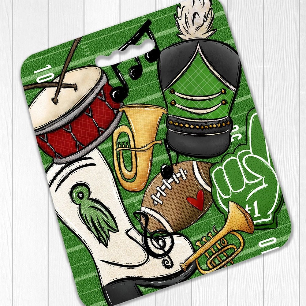 Band Stadium Seat Cushion - Petite & Sassy Designs