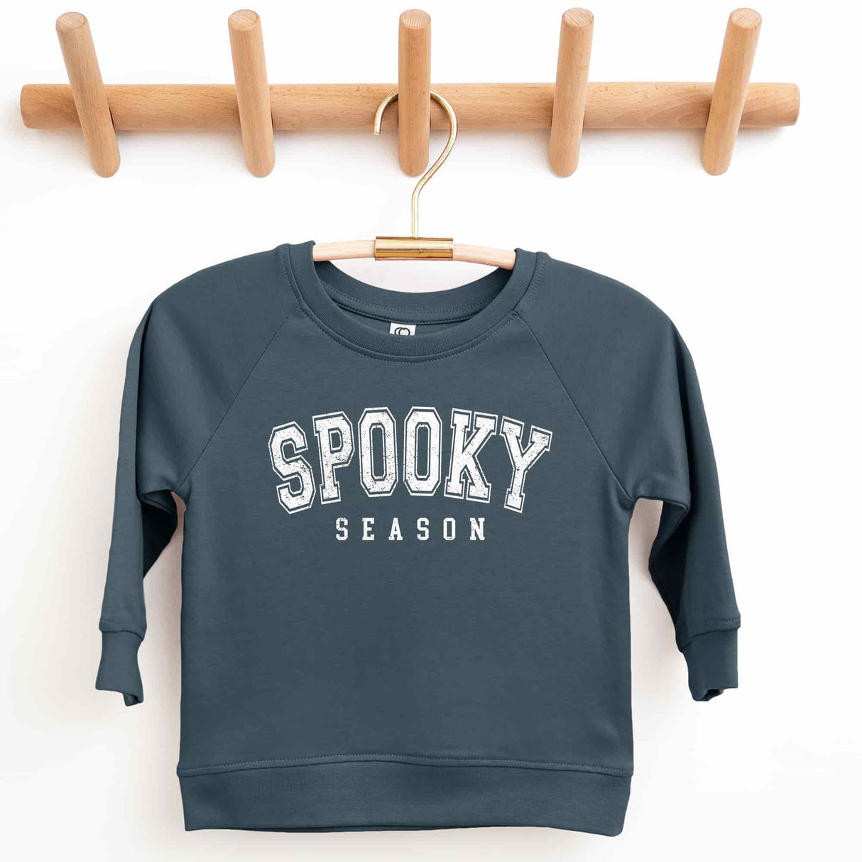 Spooky Season Organic Cotton Lightweight Crewneck Pullover - Petite & Sassy Designs