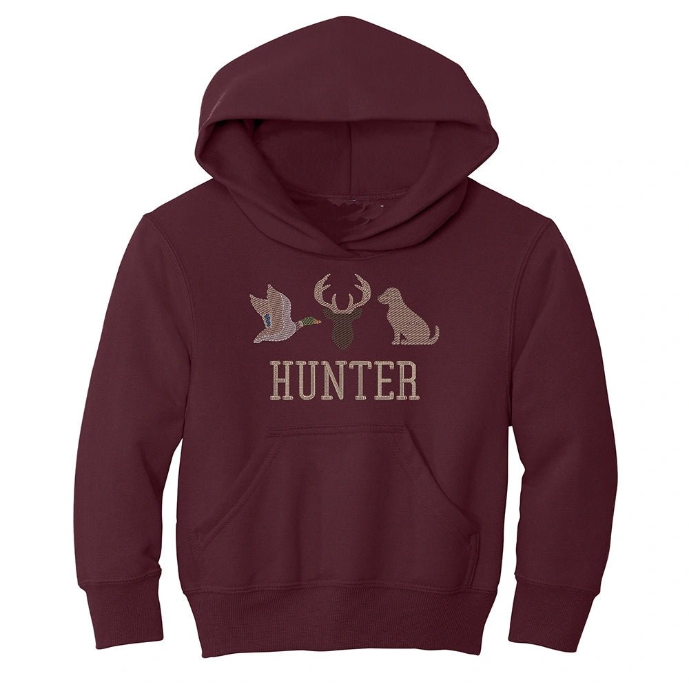 Hunting Duck Deer Dog Hoodie - Petite & Sassy Designs