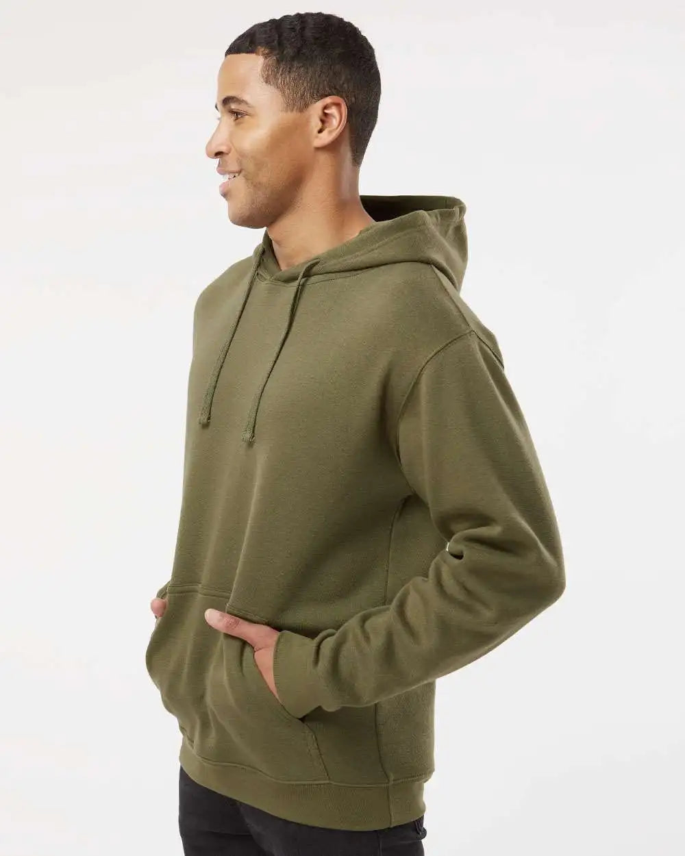 Military Green Adult Hoodie - Petite & Sassy Designs