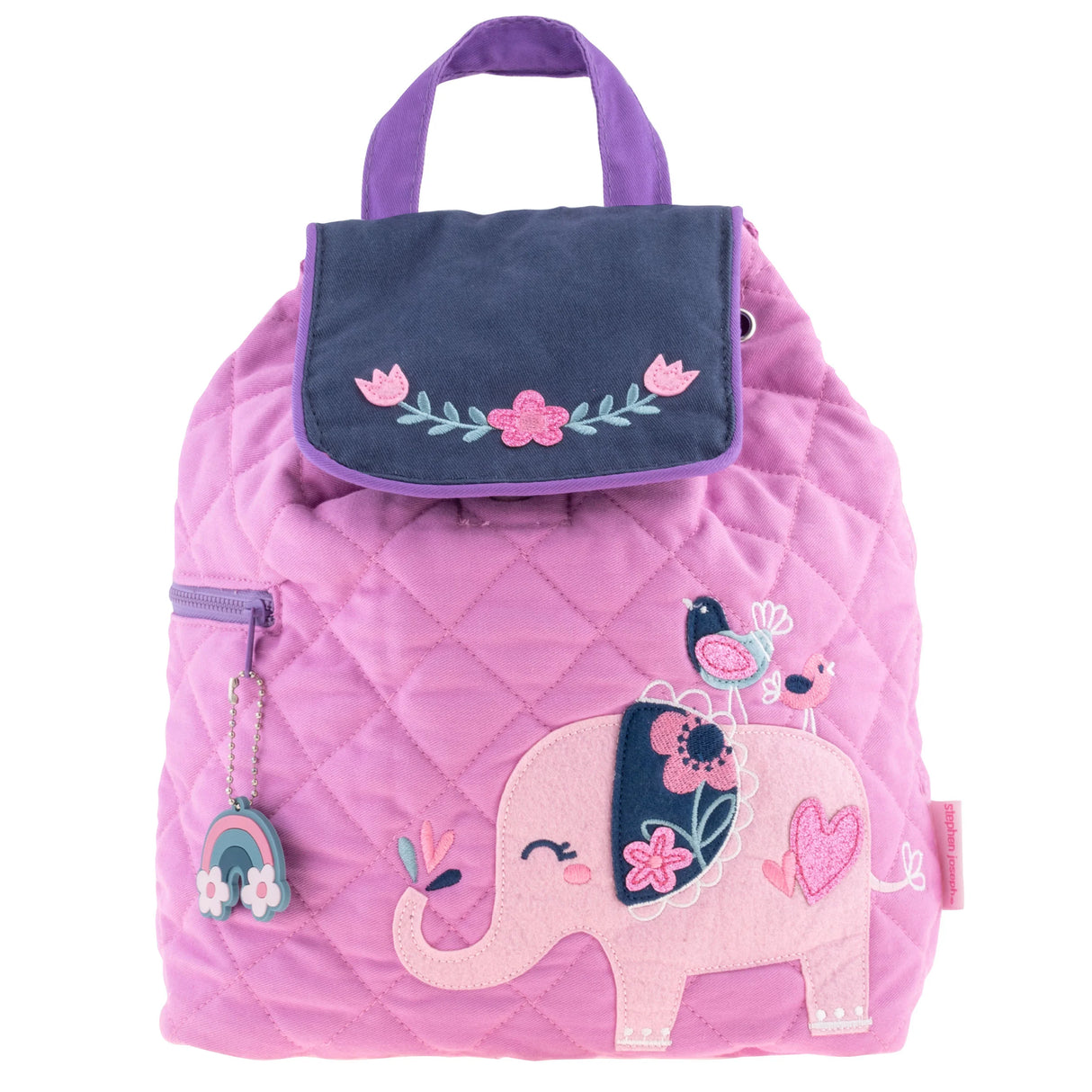 Elephant Applique Backpack - Petite & Sassy Designs