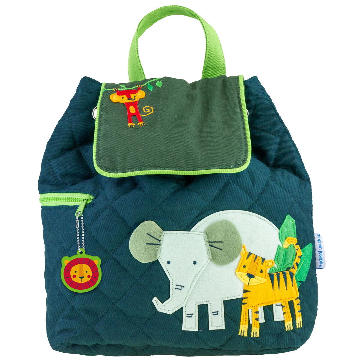 Zoo Animals Quilted Backpack - Petite & Sassy Designs