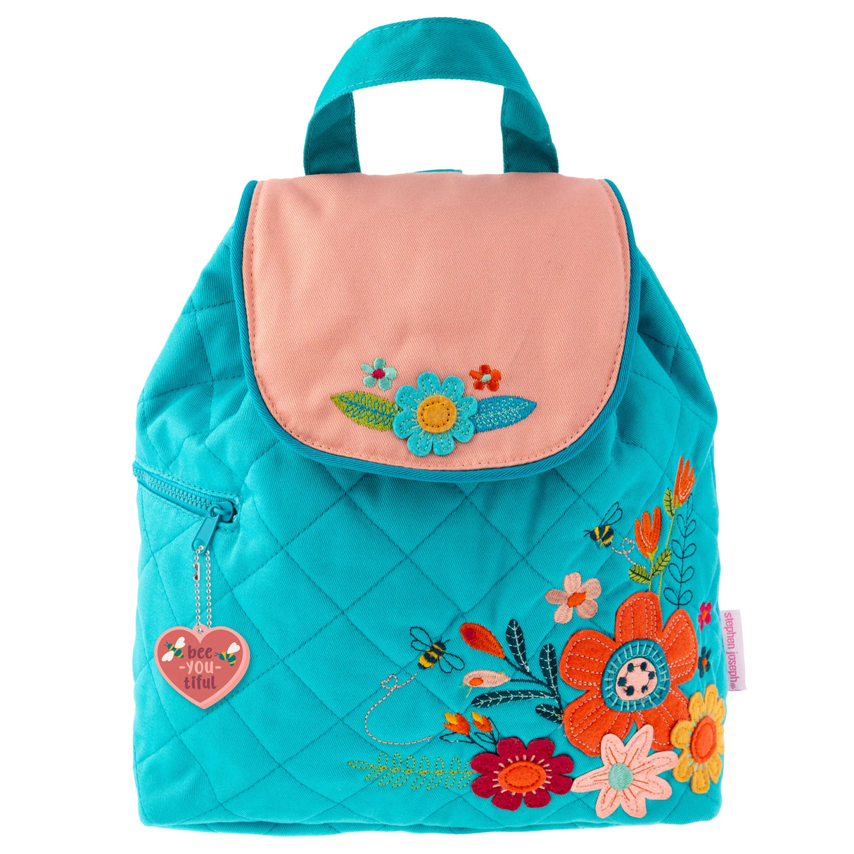 Floral Quilted Backpack - Petite & Sassy Designs