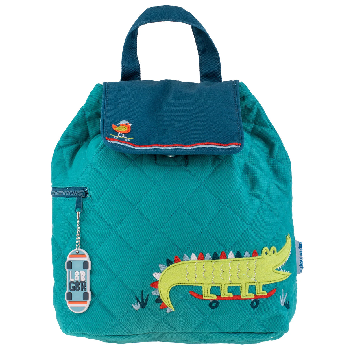 Alligator Quilted Backpack - Petite & Sassy Designs