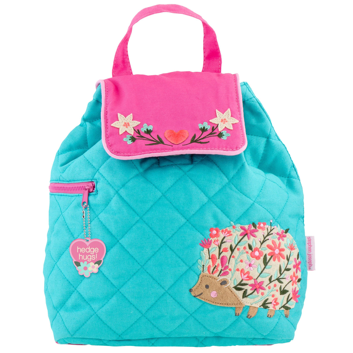 Hedgehog Quilted Backpack - Petite & Sassy Designs