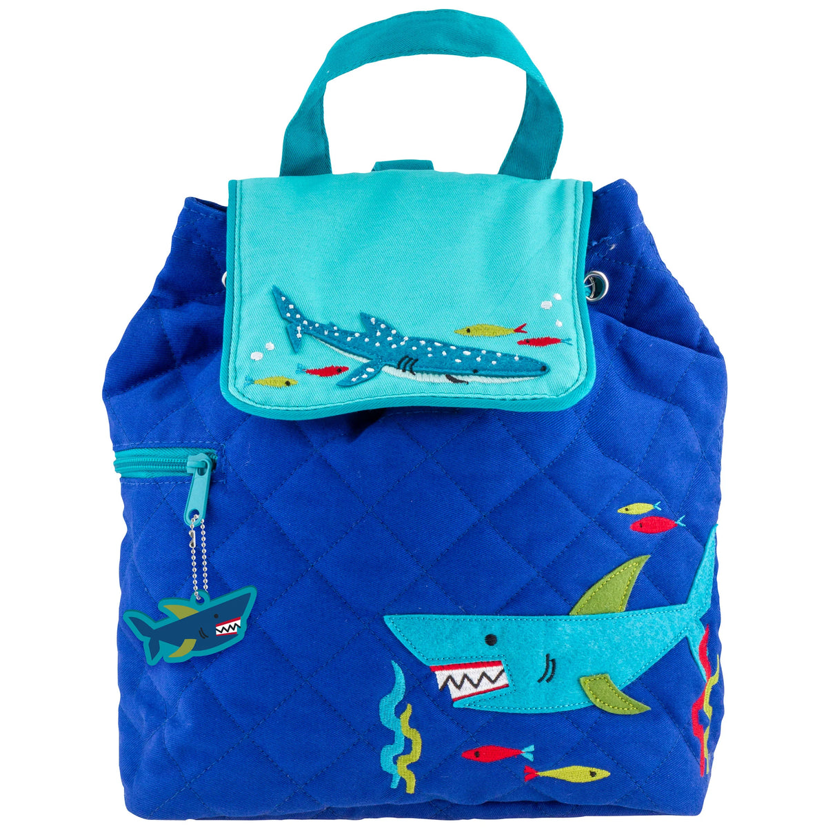 Shark Quilted Backpack - Petite & Sassy Designs