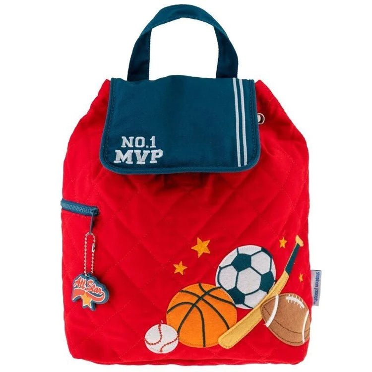 Sports Quilted Backpack - Petite & Sassy Designs