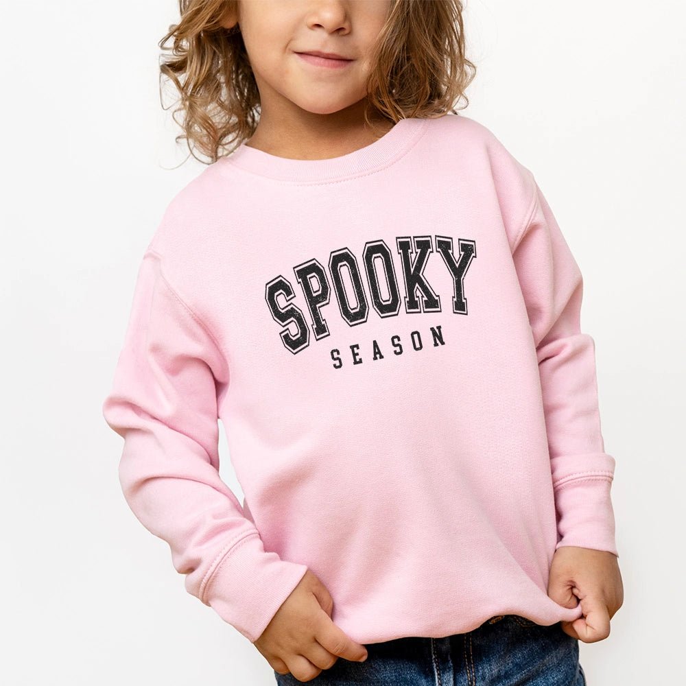 Spooky Season Pink Sweatshirt - Petite & Sassy Designs