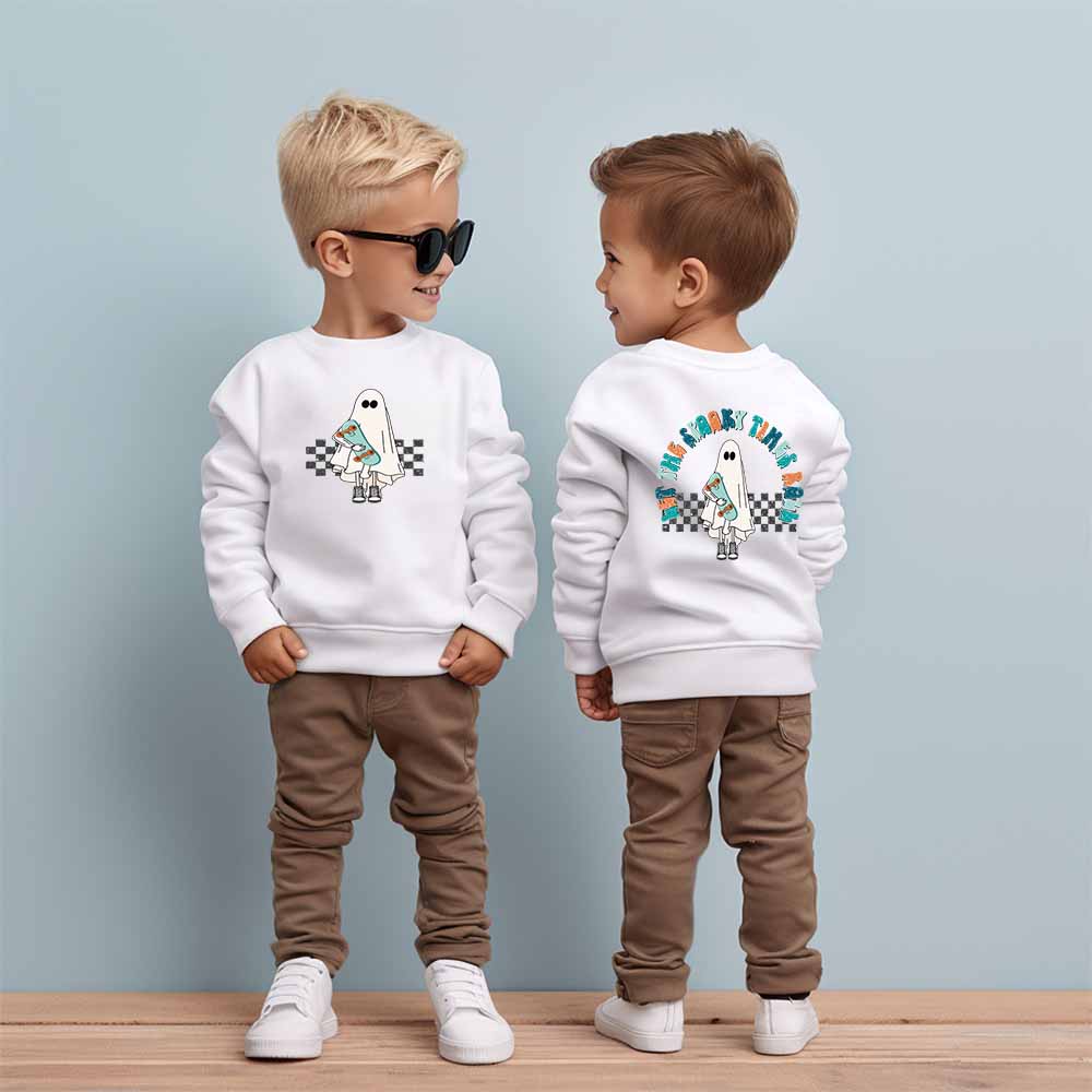 Let the Spooky Times Roll Fall Sweatshirt - Petite & Sassy Designs