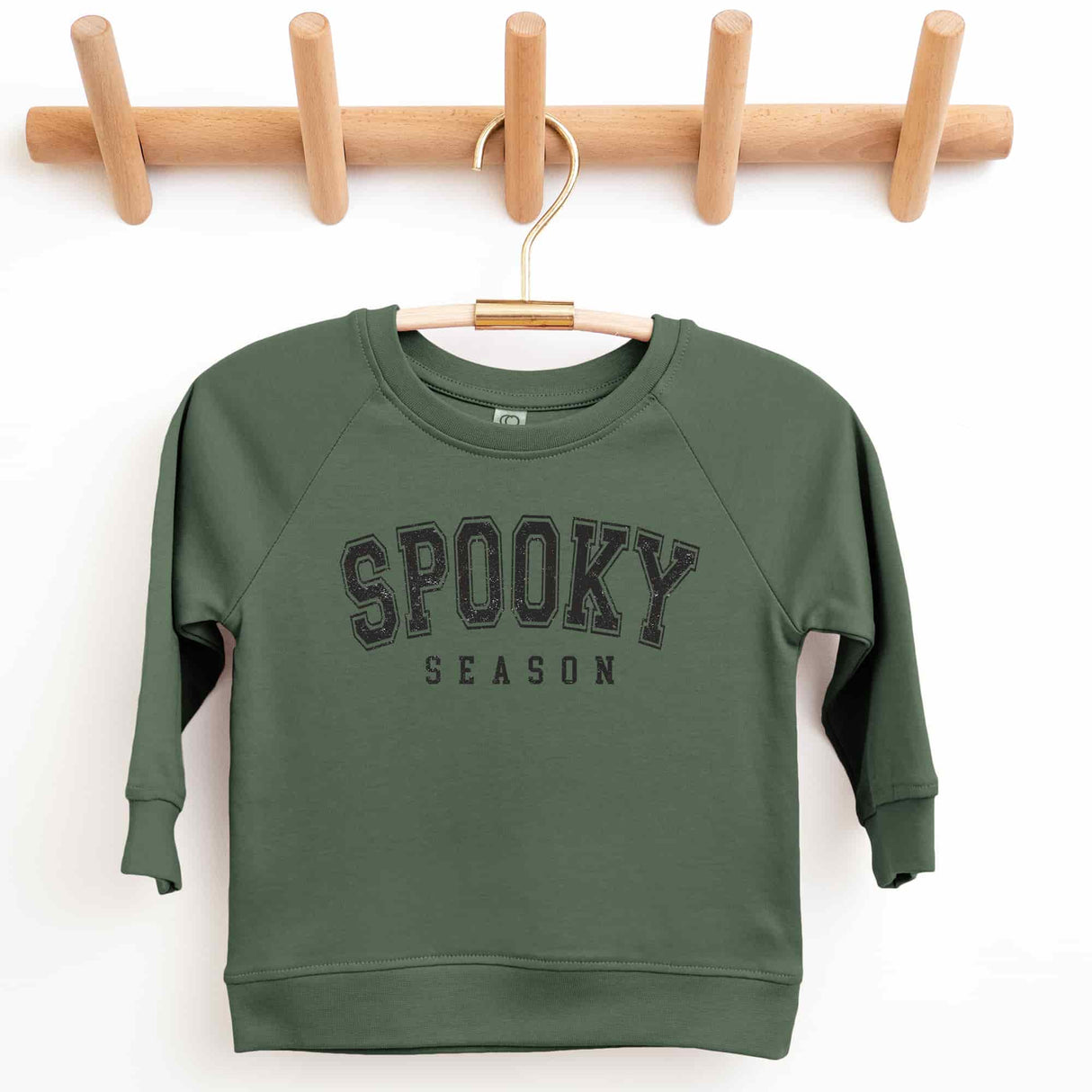 Spooky Season Organic Cotton Lightweight Crewneck Pullover - Petite & Sassy Designs