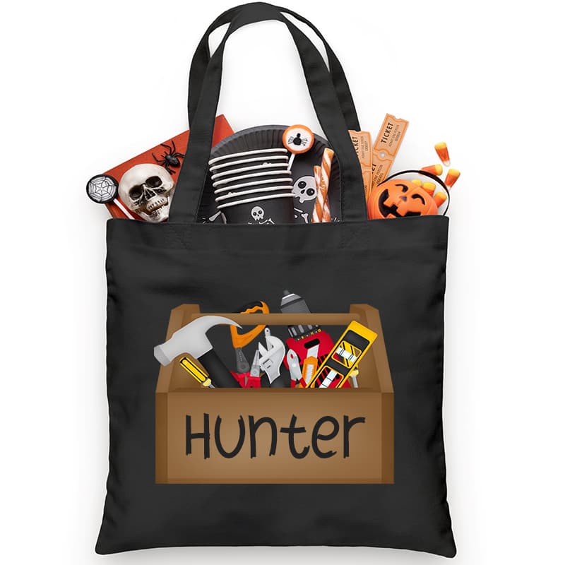 Handyman Trick or Treat Bag - Petite & Sassy Designs