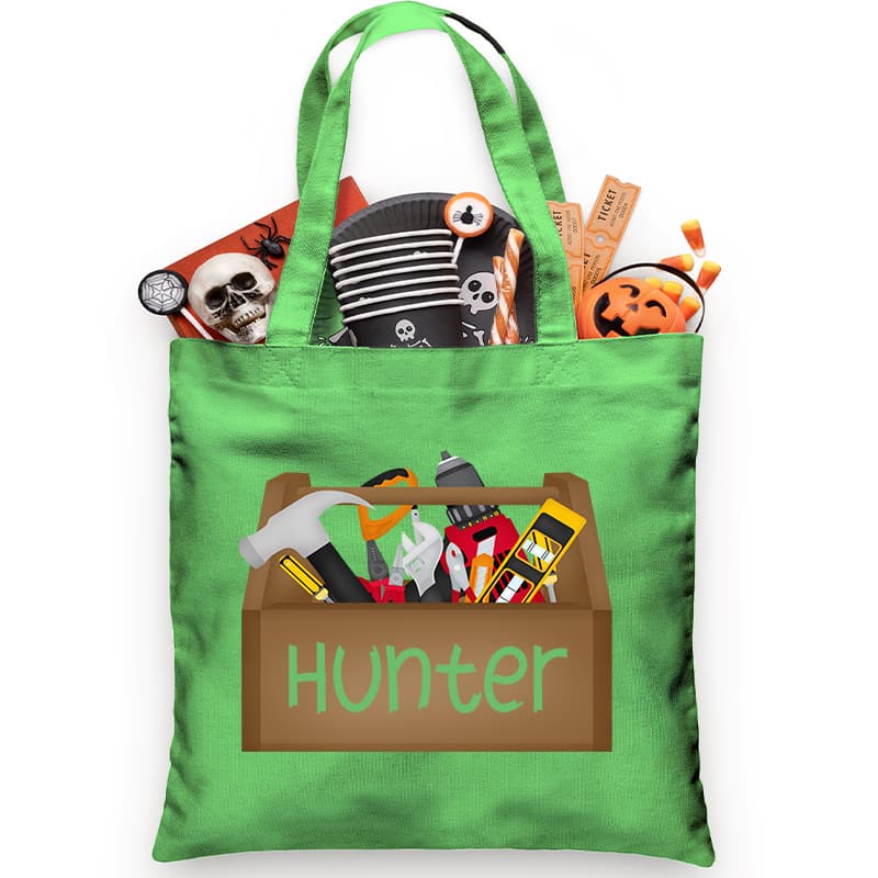 Handyman Trick or Treat Bag - Petite & Sassy Designs