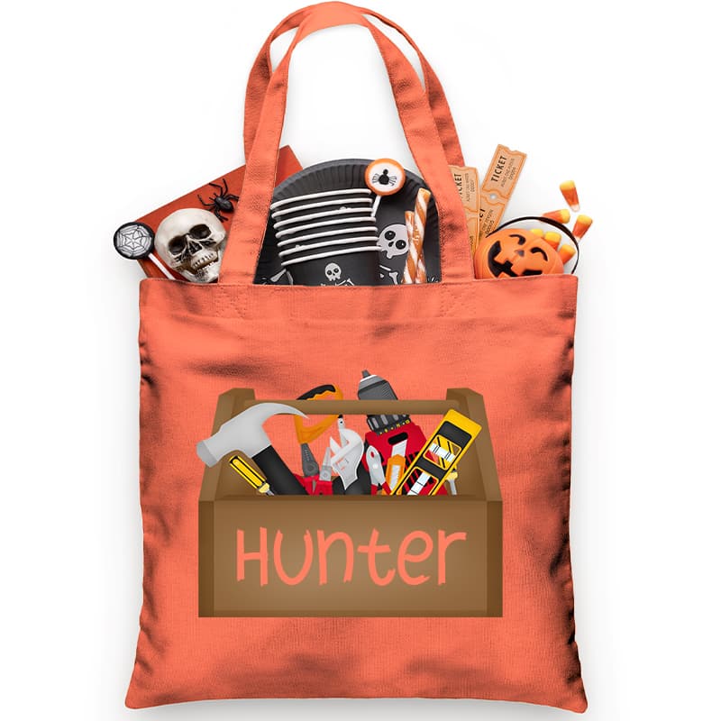Handyman Trick or Treat Bag - Petite & Sassy Designs