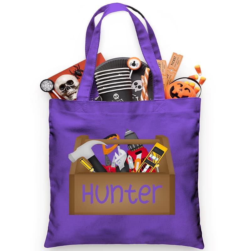 Handyman Trick or Treat Bag - Petite & Sassy Designs